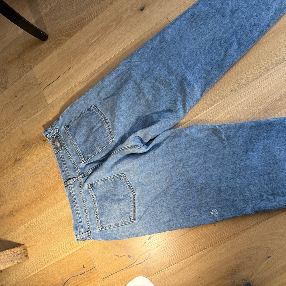 Vintage Distressed Levi Silver Tab Baggy Jeans. Casual, Grunge, pants. 40/32 - Picture 4 of 8